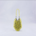 Infusion Archive The Prism Crystal Teardrop Handbag Sparkling Shoulder Bag Citrine